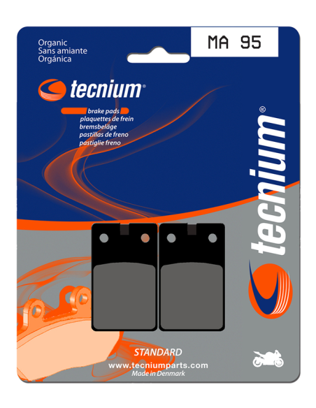 Plaquettes de frein arrière TECNIUM MA 95