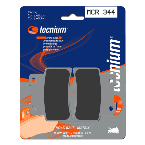 Plaquettes de frein avant TECNIUM MCR 344