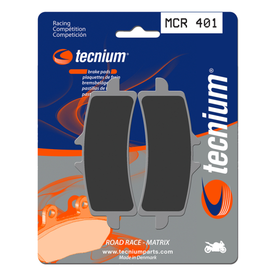 Plaquettes de frein avant TECNIUM MCR 401