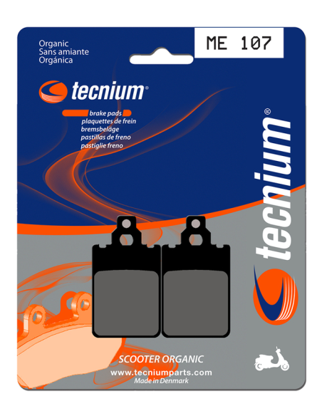 Plaquettes de frein avant TECNIUM ME 107