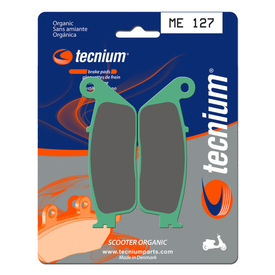 Plaquettes de frein avant/arrière TECNIUM ME 127