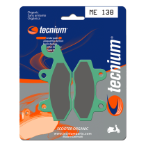 Plaquettes de frein avant/arrière TECNIUM ME 138