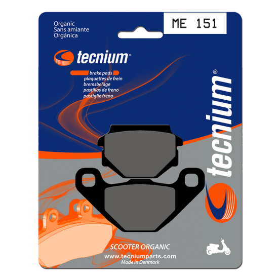 Plaquettes de frein avant/arrière TECNIUM ME 151
