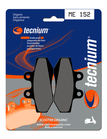 Plaquettes de frein avant TECNIUM ME 152