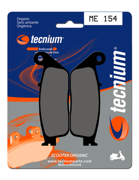 Plaquettes de frein avant TECNIUM ME 154