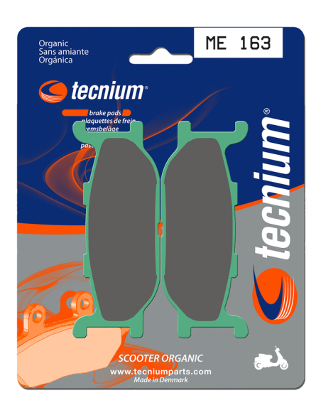 Plaquettes de frein avant TECNIUM ME 163