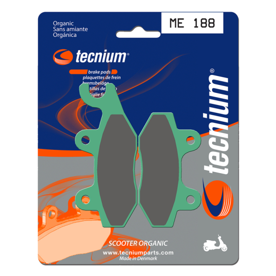 Plaquettes de frein avant/arrière TECNIUM ME 188