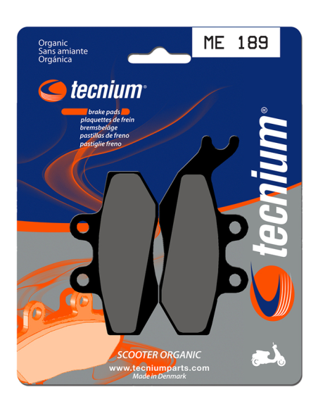 Plaquettes de frein avant TECNIUM ME 189