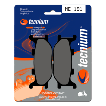 Plaquettes de frein avant/arrière TECNIUM ME 191