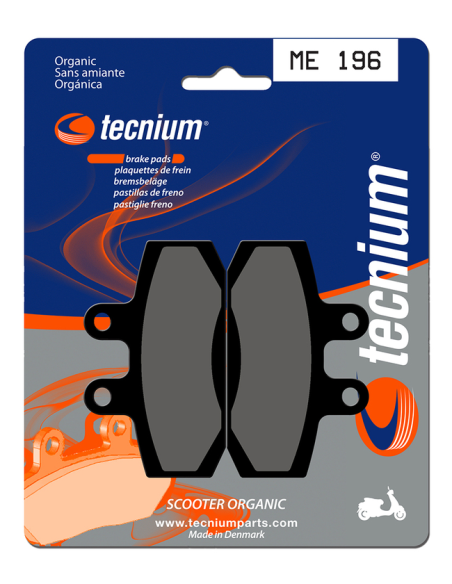 Plaquettes de frein avant TECNIUM ME 196