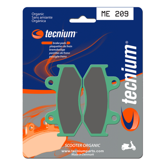 Plaquettes de frein avant TECNIUM ME 209