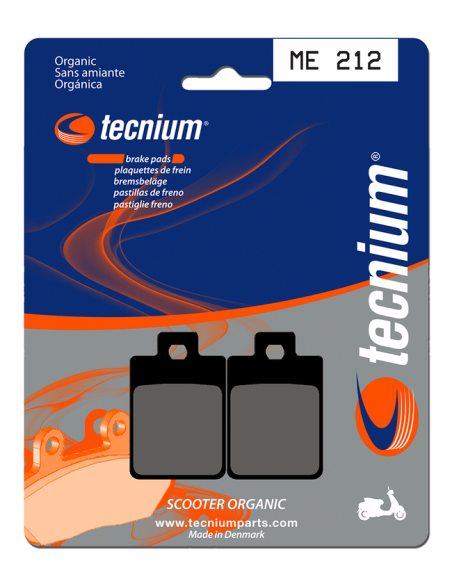 Plaquettes de frein avant TECNIUM ME 212