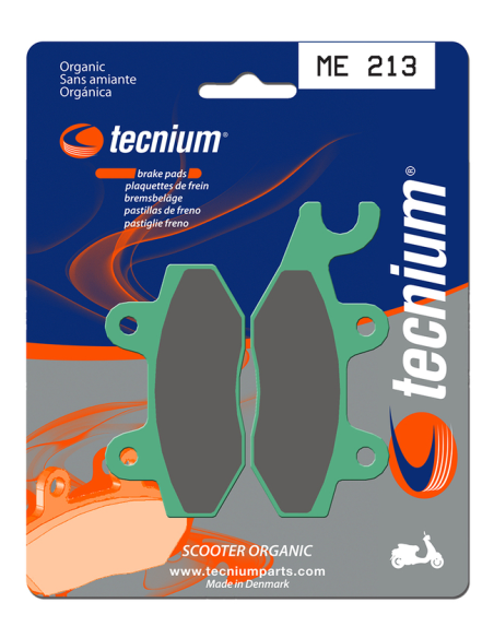 Plaquettes de frein avant/arrière TECNIUM ME 213