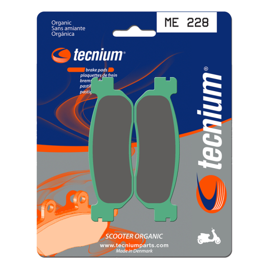 Plaquettes de frein avant TECNIUM ME 228