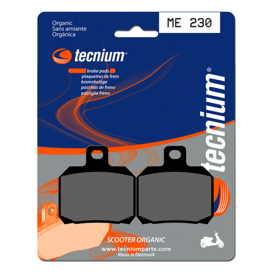Plaquettes de frein avant/arrière TECNIUM ME 230