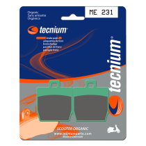 Plaquettes de frein avant/arrière TECNIUM ME 231