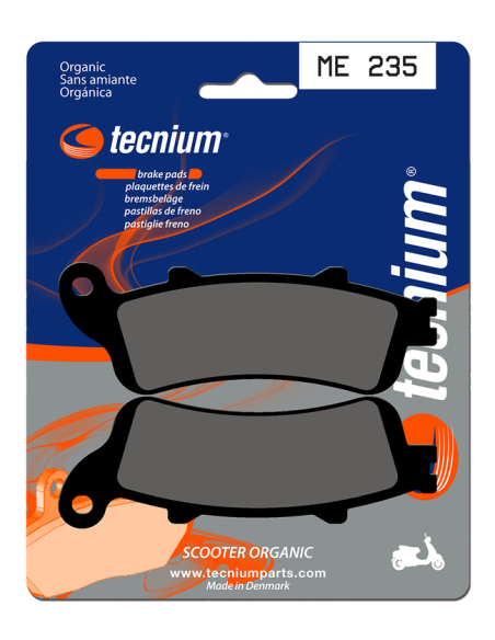 Plaquettes de frein avant TECNIUM ME 235