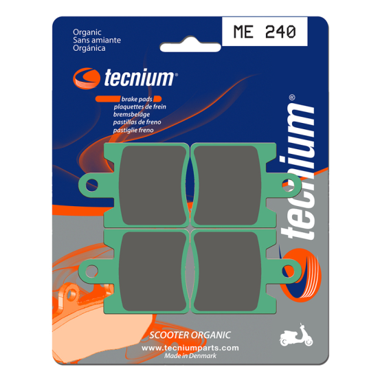 Plaquettes de frein avant TECNIUM ME 240
