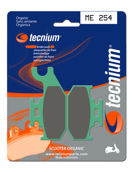 Plaquettes de frein arrière TECNIUM ME 254
