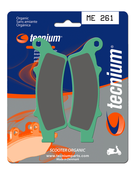 Plaquettes de frein avant TECNIUM ME 261