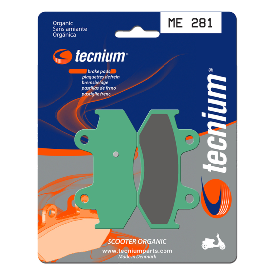 Plaquettes de frein arrière TECNIUM ME 281