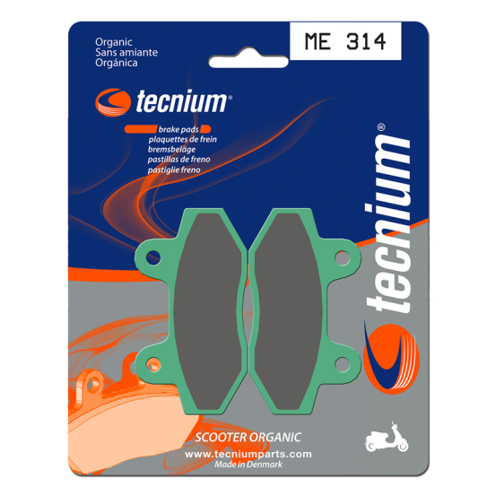 Plaquettes de frein avant TECNIUM ME 314