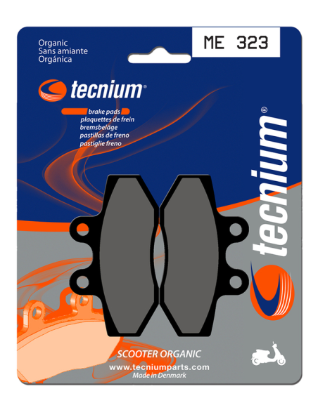 Plaquettes de frein avant TECNIUM ME 323