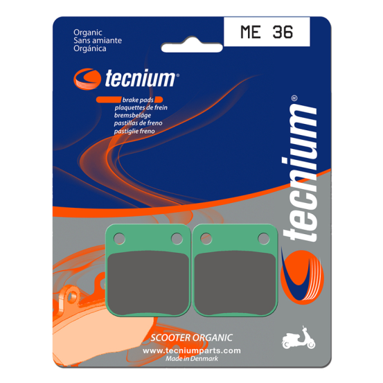 Plaquettes de frein avant/arrière TECNIUM ME 36