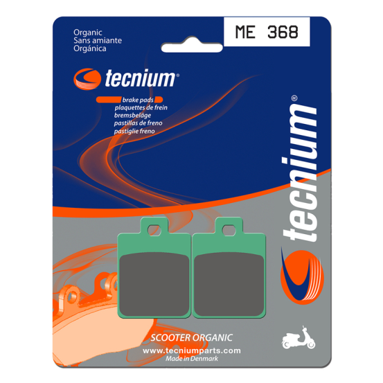 Plaquettes de frein avant/arrière TECNIUM ME 368