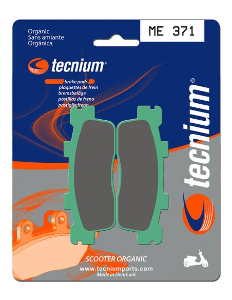 Plaquettes de frein arrière TECNIUM ME 371