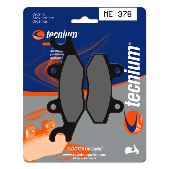 Plaquettes de frein avant TECNIUM ME 378