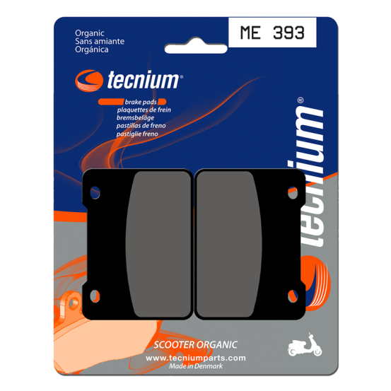 Plaquettes de frein avant/arrière TECNIUM ME 393