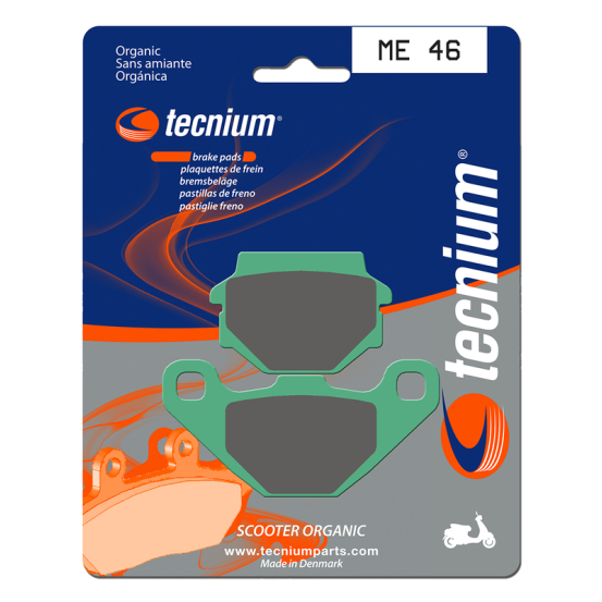 Plaquettes de frein avant/arrière TECNIUM ME 46
