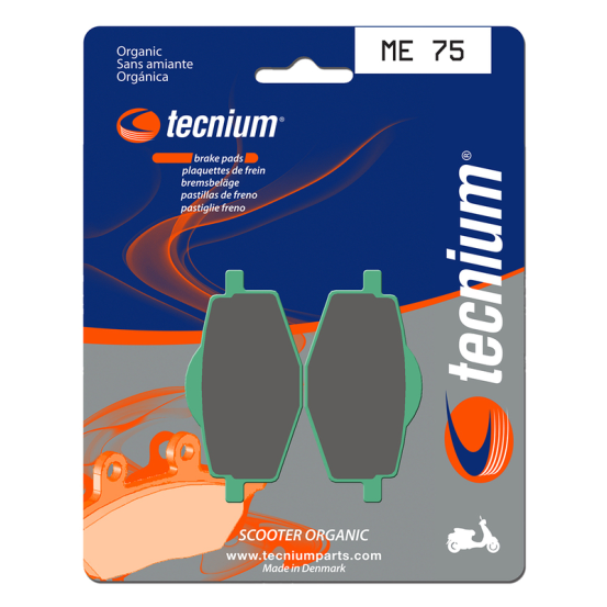 Plaquettes de frein avant/arrière TECNIUM ME 75