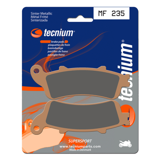 Plaquettes de frein avant TECNIUM MF 235