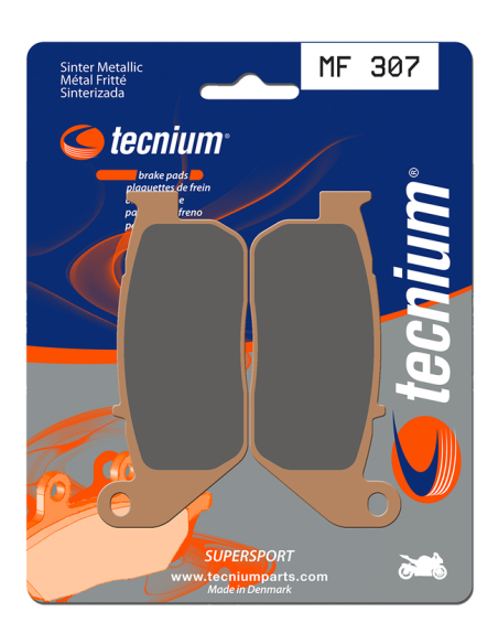 Plaquettes de frein avant TECNIUM MF 307