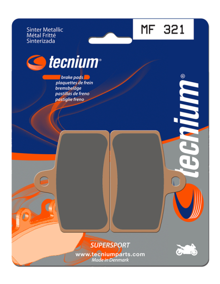 Plaquettes de frein avant TECNIUM MF 321