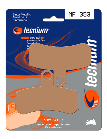 Plaquettes de frein avant TECNIUM MF 353