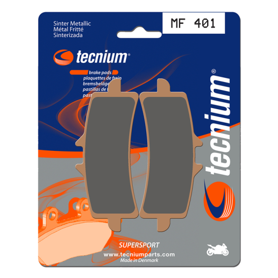 Plaquettes de frein avant TECNIUM MF 401