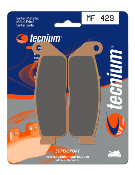 Plaquettes de frein avant TECNIUM MF 429