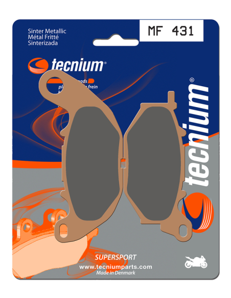 Plaquettes de frein avant TECNIUM MF 431
