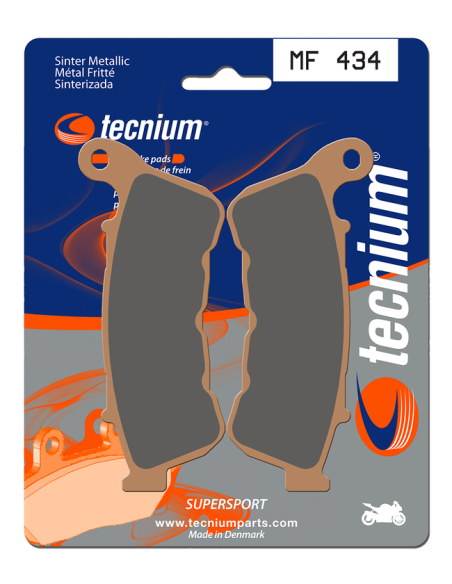 Plaquettes de frein avant TECNIUM MF 434