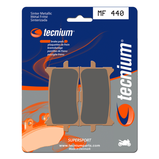 Plaquettes de frein avant TECNIUM MF 440