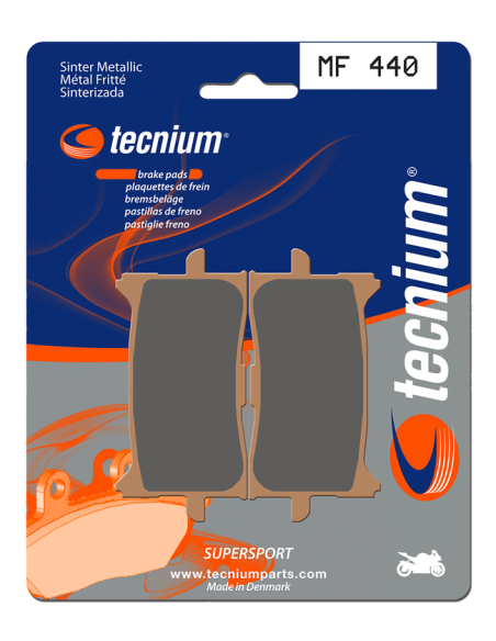 Plaquettes de frein avant TECNIUM MF 440