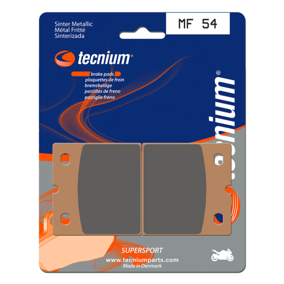 Plaquettes de frein avant TECNIUM MF 54