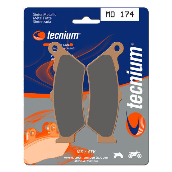 Plaquettes de frein avant TECNIUM MO 174