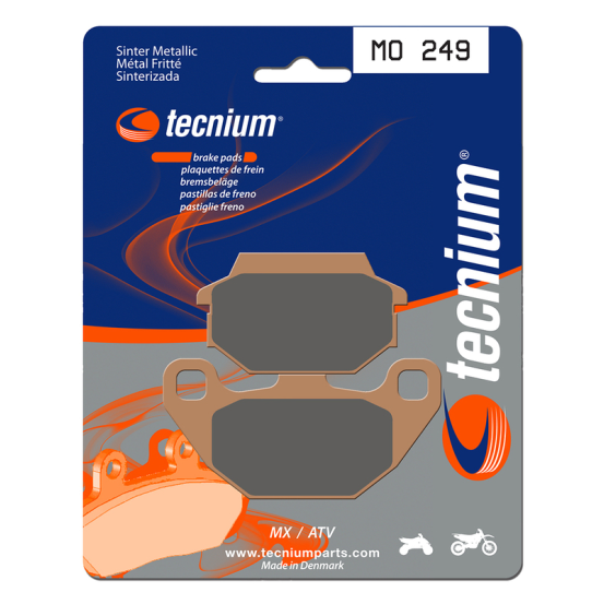 Plaquettes de frein avant TECNIUM MO 249