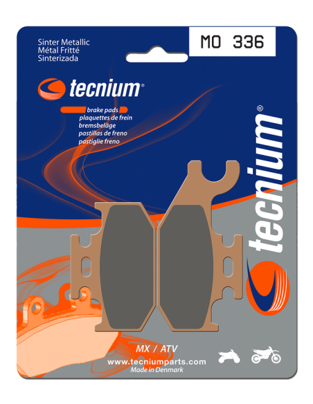 Plaquettes de frein avant TECNIUM MO 336