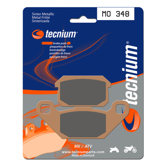 Plaquettes de frein arrière TECNIUM MO 348