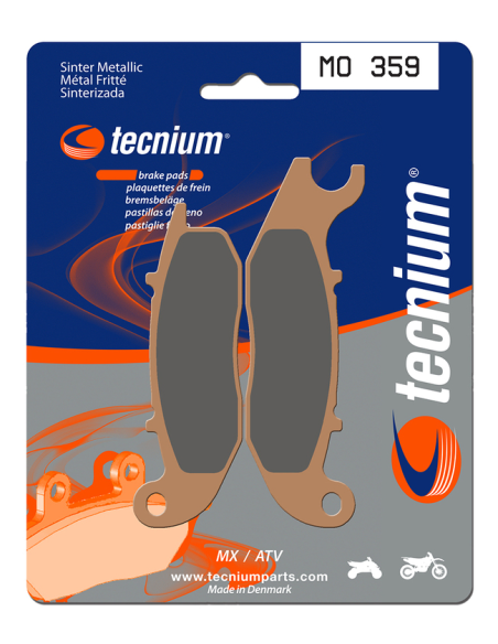 Plaquettes de frein avant TECNIUM MO 359